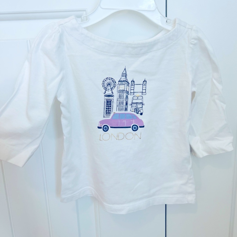 Janie and jack girl’s tee